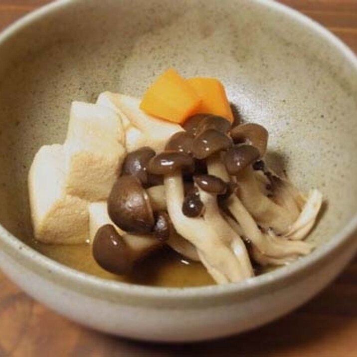 【常備菜】高野豆腐の炊合せ